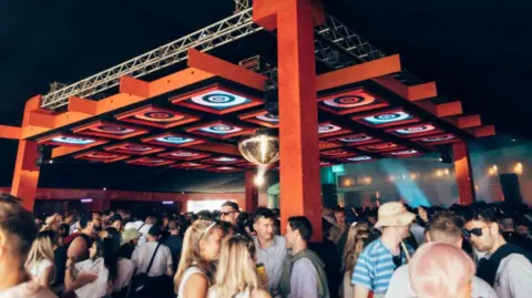 Amy Boyle A load of people at a festival