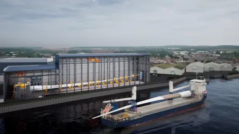 ORE Catapult An artist's impression of the Blyth facility