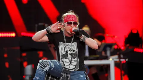 EPA Axl Rose performing at Download in Madrid in 2018