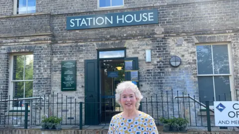 Alice Whaley/BBC Station House manager and found Rosamund Webb