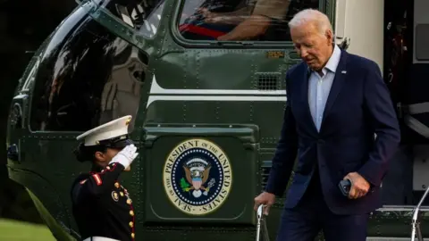 Reuters President Biden returns to the White House from Wisconsin on Thursday