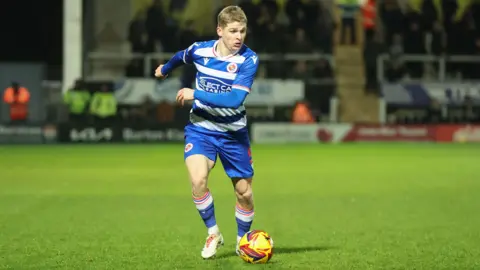 Michael Craig in action for Reading at Burton