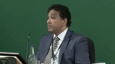 The Nottingham Inquiry Dr Ajith Gurusinghe giving evidence at the Nottingham Inquiry