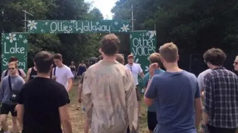 Jo Towler Ollie's walkway at Latitude