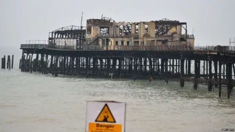 Hastings Pier in 2010