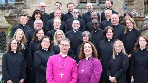 Newly ordained priests and deacons for Blackburn Diocese