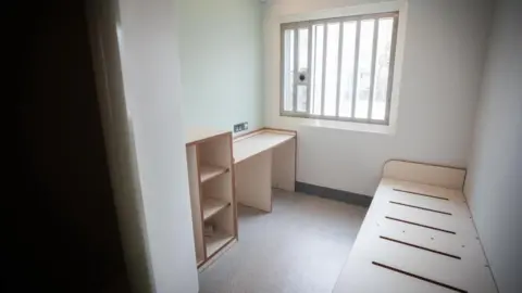 PA Media A cell at the new HMP Welland near Market Harborough in Leicestershire