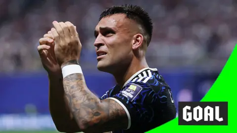 Lautaro Martínez emotional as he scores the winning goal for Argentina
