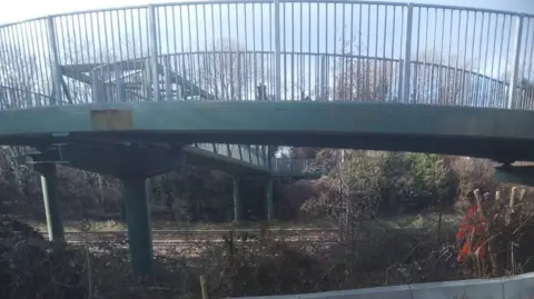 Richard Strangward Footbridge over Soke Parkway, Peterborough 