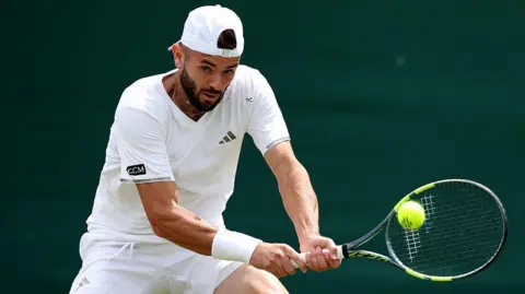 Jacob Fearnley lost out to the world number 44