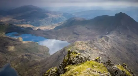 Getty Images A view of Snowdon.