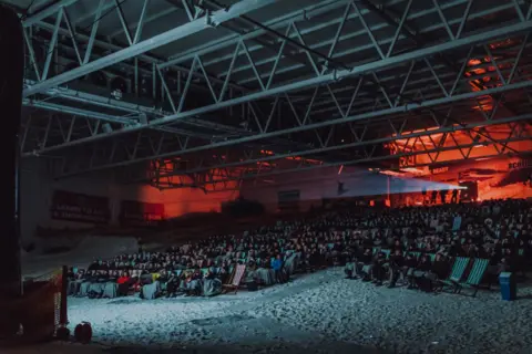 The Glasgow Film Theatre indoor ski slope