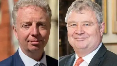 Alex Allinson and Chris Thomas