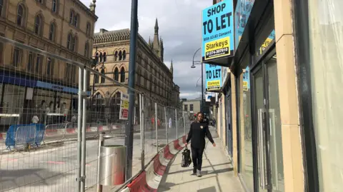 Aisha Iqbal BBC Road closures in the city centre