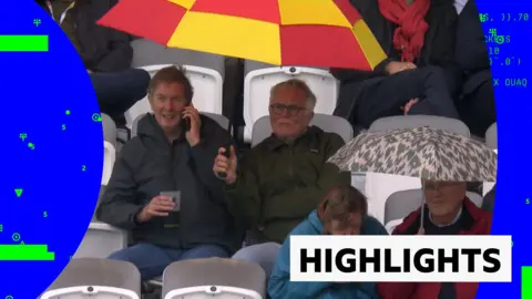 Cricket fans at Lord's 