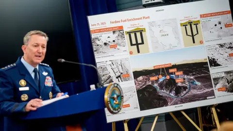 Dan Caine hold a joint press conference.