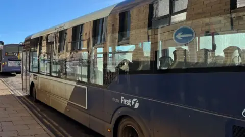 Bus in Bradford