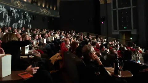 Lee Bolton Photography Crystal Palace's Everyman cinema shows rows of cinemagoers