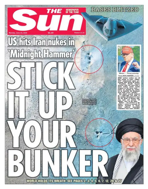  "Stick it up your bunker" 