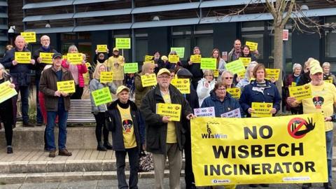 Wisbech incinerator protest