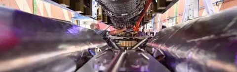 BLOODHOUND LSR Engine fitting
