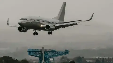 TET Photography Aircraft at Glasgow Airport