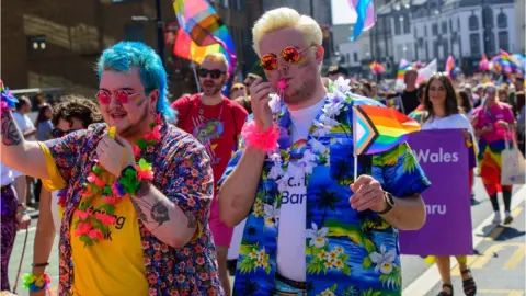 Mark Lewis Cardiff Pride 2022