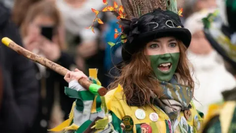 PA Media Performer at Whittlesey Straw Bear Festival