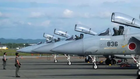 AFP Japanese fighter jets