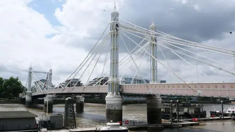Albert Bridge in day light