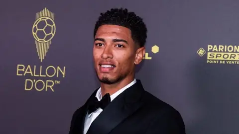 Getty Images Jude Bellingham at the Ballon d'Or ceremony