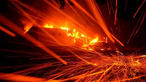 Getty Images Wildfire in Paradise