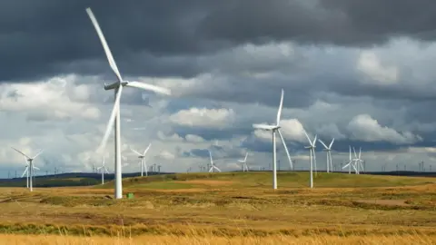 Getty Images windfarm 