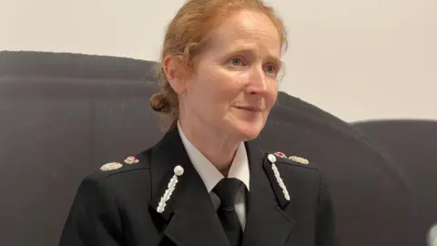 Wiltshire Police Chief Constable Roper in full uniform