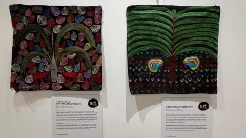 OA&DC Art work at an exhibition