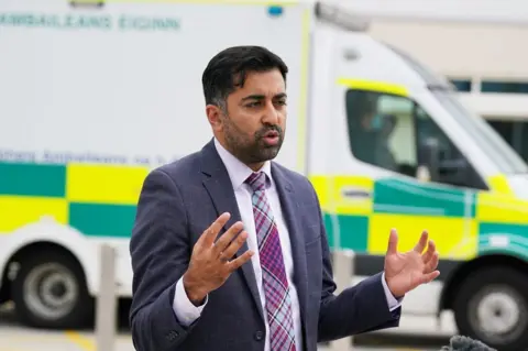 PA Media Humza Yousaf