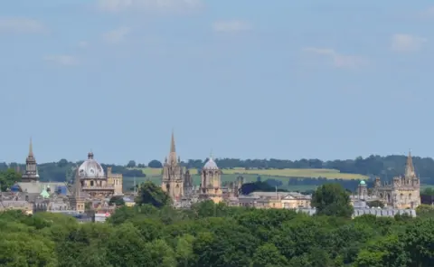 Jordan The dreaming spires of Oxford