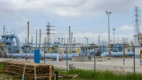 Getty Images The Colonial Pipeline in Hosuton, Texas