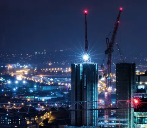 Tim Cornbill Birmingham skyline