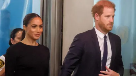 Reuters The Duke and Duchess of Sussex at the UN