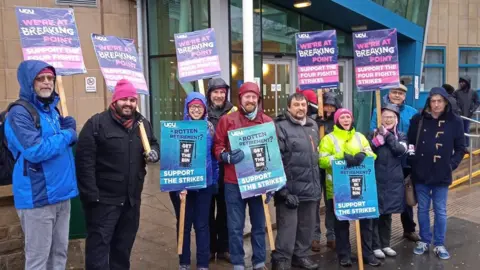 Bradford UCU Walkout in Bradford