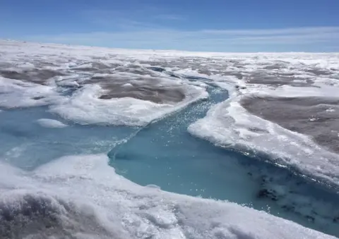 Kate Stephens Greenland ice