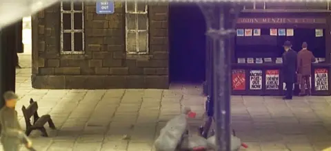 Equiscot Alloa station model layout