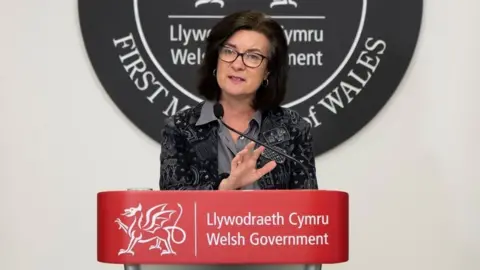 Welsh Government Eluned Morgan outlined the winter plans