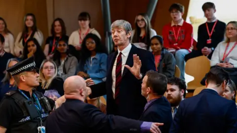 Getty Images another male protestor