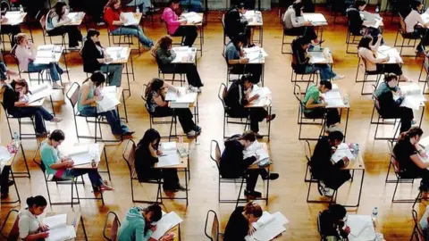 Getty Images exam hall