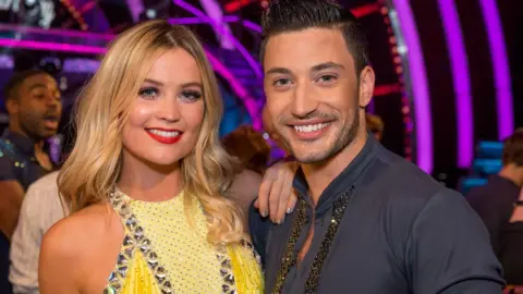 Laura Whitmore and Giovanni Pernice