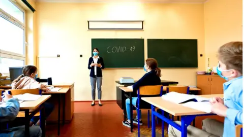 Getty Images social distancing classroom