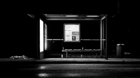 Getty Images Bus shelter