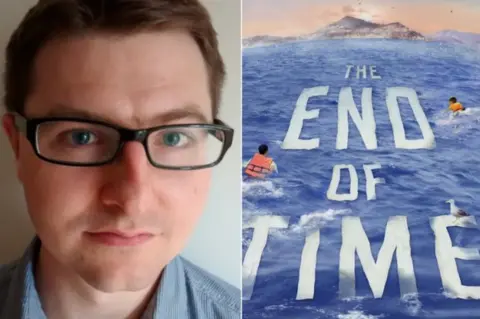 Alix Extence/Hodder & Stoughton Gavin Extence and his book cover